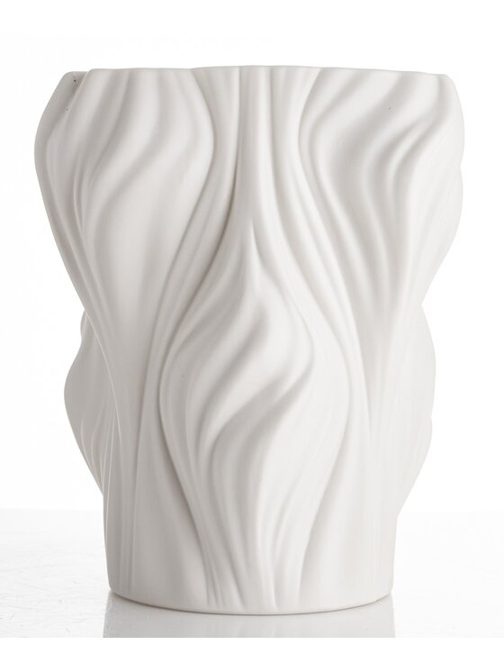 MIAhome MIAhome Wazon porcelanowy IRREGULAR Biały