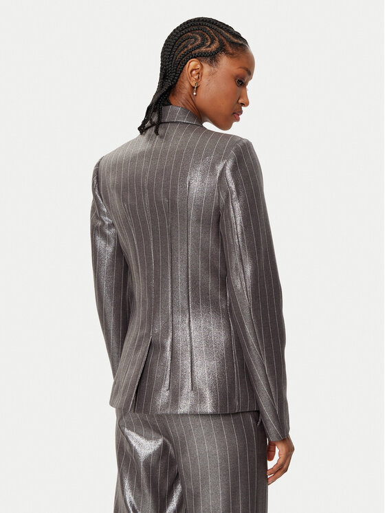 Babylon Babylon Marynarka E00285 Szary Regular Fit