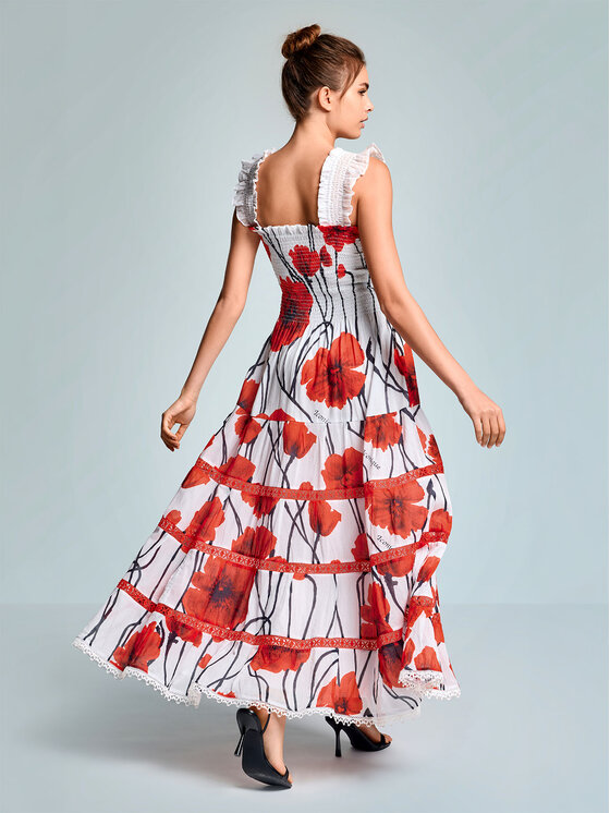 Iconique Iconique Vestito da spiaggia 26-089 Bianco