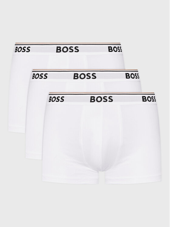 Férfi 3 darab boxer BOSS, Méret: XXL, Fehér, Power 50475274