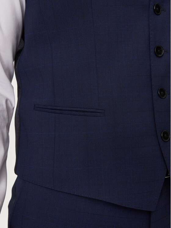 BOSS Boss Odijelo H-Huge 50521724 Tamnoplava Slim Fit