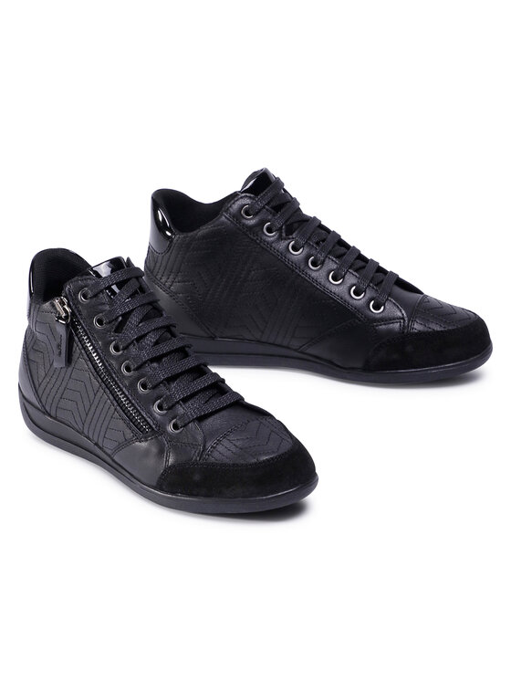 Geox Geox Sneakersy D Myria B D0468B 08522 C9999 Čierna