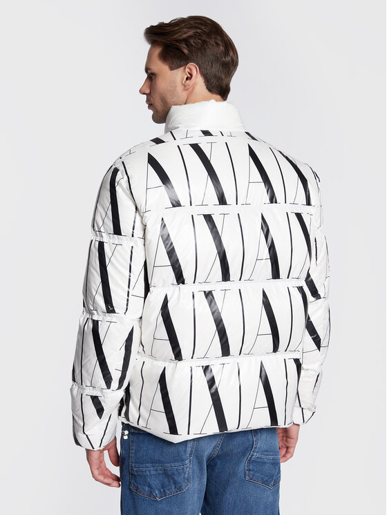 Armani Exchange Armani Exchange Pehelykabát 8NZBP8 ZNULZ 21BE Fehér Regular Fit