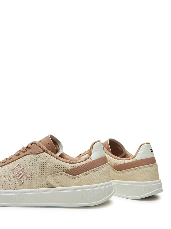 Tommy Hilfiger Tommy Hilfiger Sneakersy Th Heritage Sneaker Perf FW0FW08380 Béžová