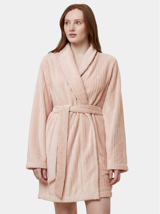 Triumph Halat Robes Fleece Robe 3/4 10216521 Roz