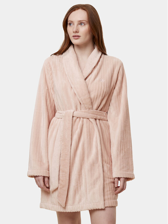 Triumph Triumph Hommikumantel Robes Fleece Robe 3/4 10216521 Roosa