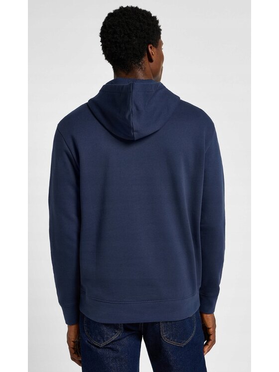 Lee Lee Bluza Legendary Hoodie Niebieski Hoodie Fit