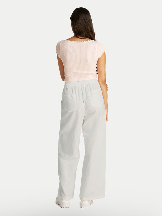 Tommy Jeans Tommy Jeans Pantaloni di tessuto DW0DW20352 Écru Regular Fit