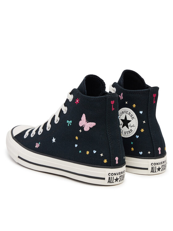 Converse Converse Plátenky Chuck Taylor All Star Doodles A15508C Čierna