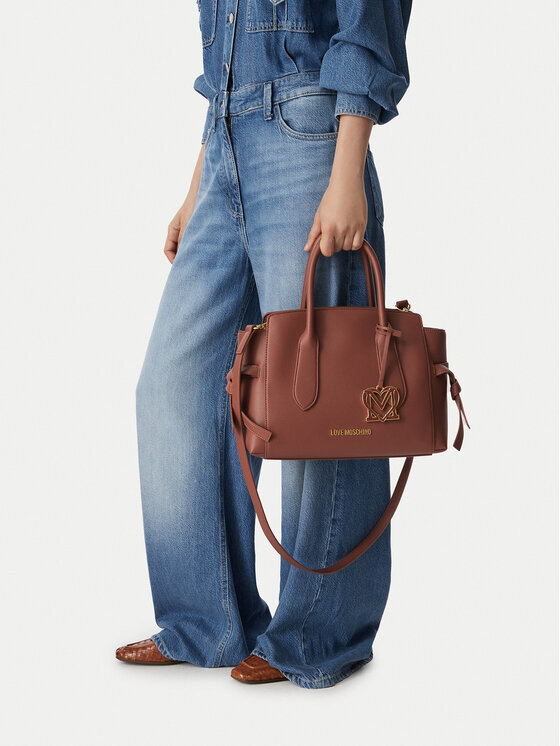 LOVE MOSCHINO Torbica JC4055PP1PLL0200 Smeđa