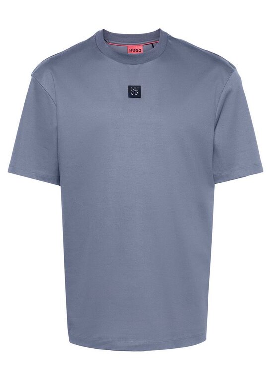 HUGO Hugo T-Shirt Dalie Šedá Regular Fit