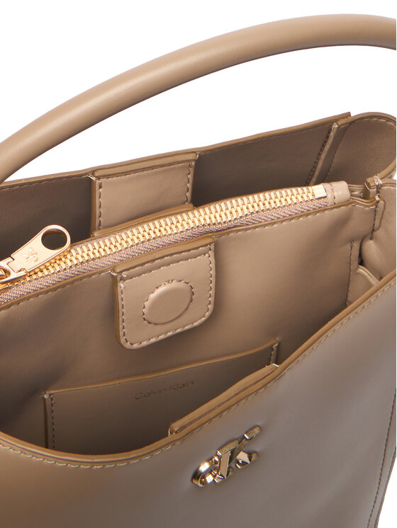 Calvin Klein Calvin Klein Geantă Ck Bucket With Strap LV04F3174G Bej