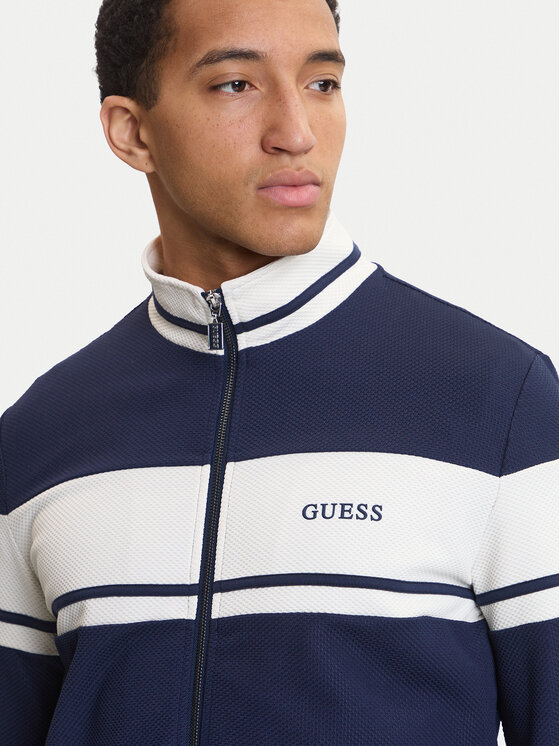 Guess Guess Mikina Z6GQ29 K3212 Tmavomodrá Regular Fit