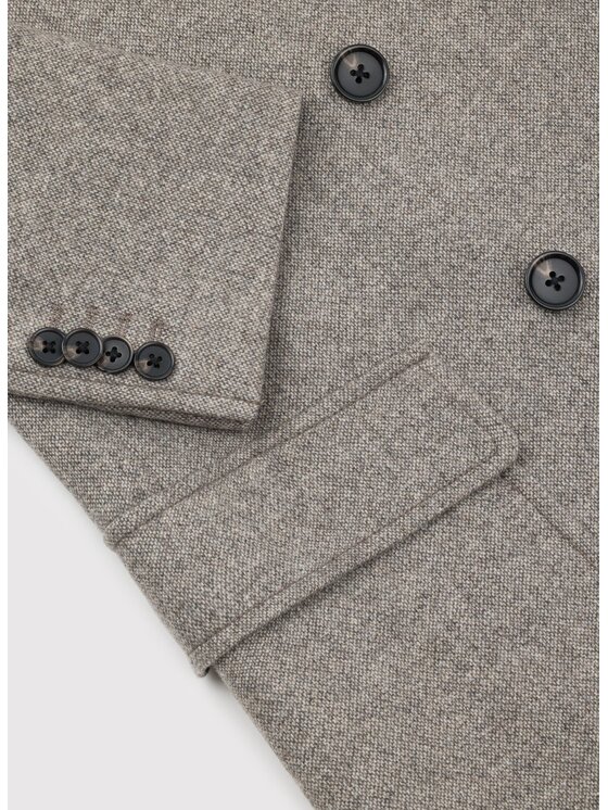Pako Lorente Pako Lorente Płaszcz zimowy P26WF-7X-004 Beżowy Straight Fit