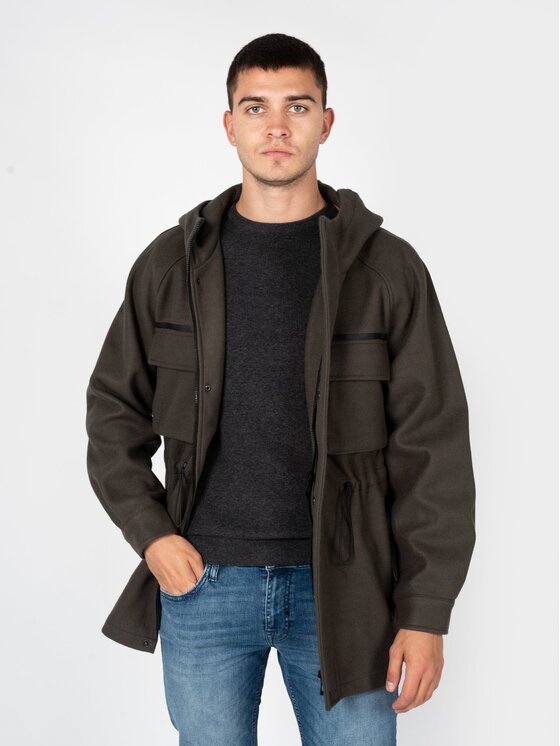 Antony Morato Antony Morato Parka MMCO00703-FA100224 Khaki Regular Fit
