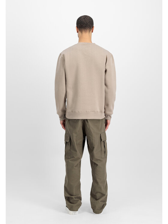 Alpha Industries Alpha Industries Bluza Basic Small Logo Sweatshirt Żółty Regular Fit