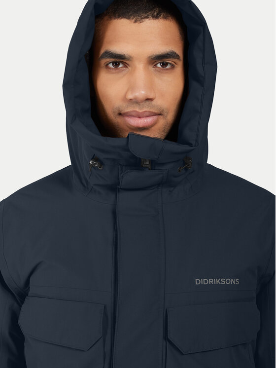 Didriksons Didriksons Zimska jakna Drew 505778 Tamnoplava Regular Fit