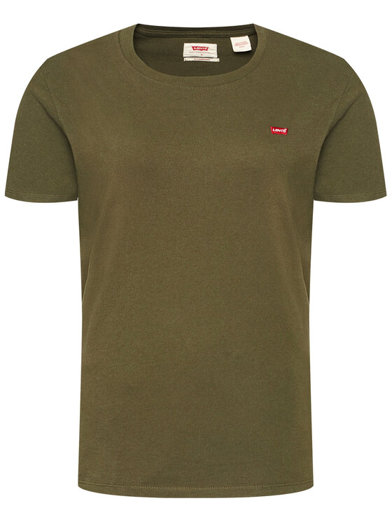 Levi's® Levi's® Tričko Original Housemark 56605-0021 Zelená Standard Fit