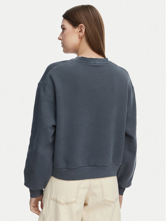 Tommy Hilfiger Tommy Hilfiger Sweatshirt Crest Embroidery WW0WW48733 Dunkelblau Relaxed Fit