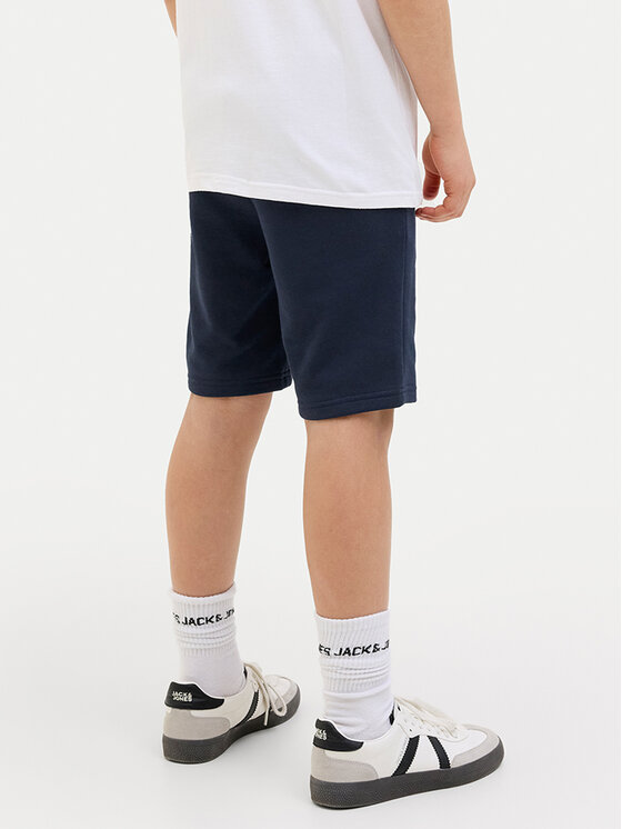 Jack&Jones Junior Jack&Jones Junior Αθλητικό σορτς New Soft 12204818 Σκούρο μπλε Slim Fit