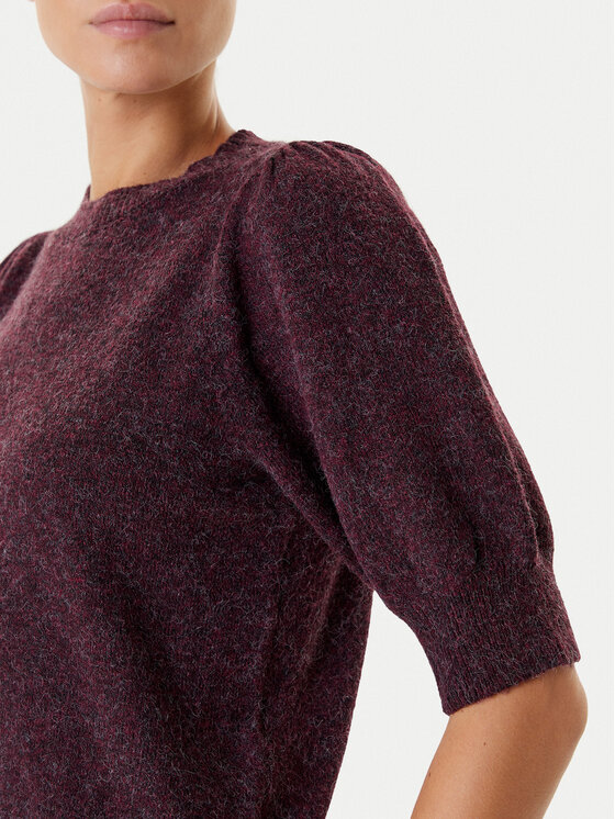 Vero Moda Vero Moda Sweter Doffy 10278313 Fioletowy Regular Fit