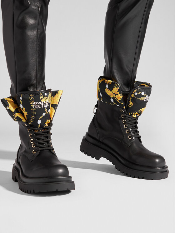 Versace Jeans Couture Versace Jeans Couture Μποτάκια 75VA3S62 Μαύρο