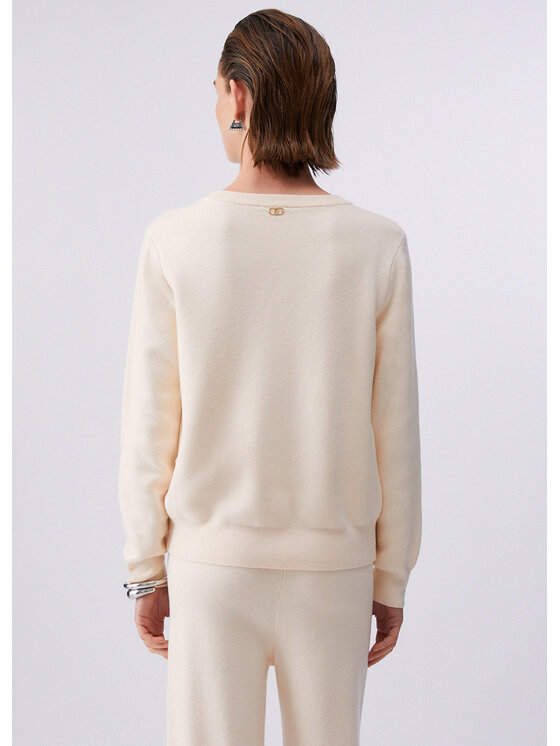 Liu Jo Liu Jo Maglione TA6043MS59LX0659 Beige Regular Fit