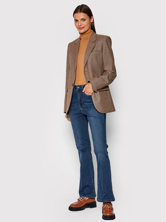 Noisy May Noisy May Jeans hlače Sallie 27017557 Mornarsko modra Regular Fit