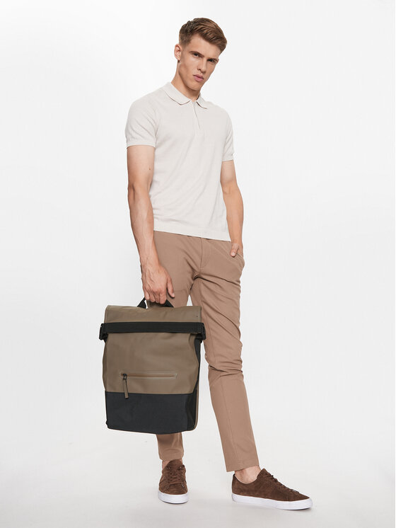 Rains Rains Ruksak Buckle Rolltop 13720 Smeđa