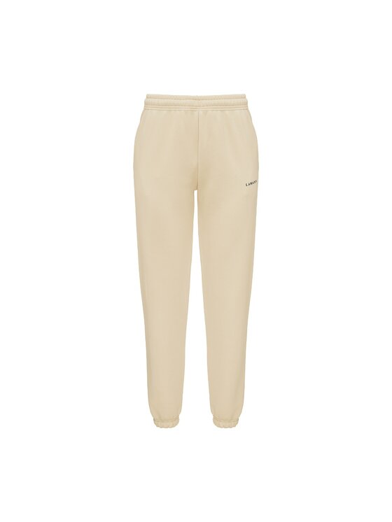 La Mania La Mania Spodnie dresowe SEASON 2 Beżowy Classic Fit