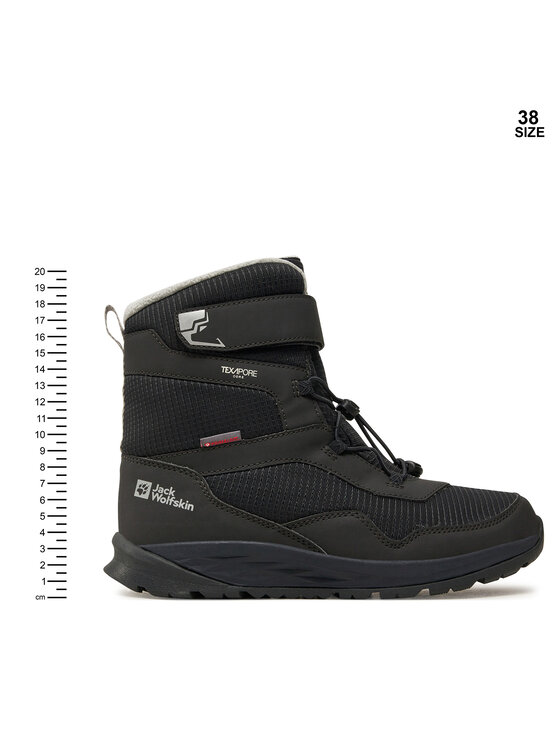 Jack Wolfskin Jack Wolfskin Śniegowce Polar Bear-B Texapore High Vc K A62145 Czarny