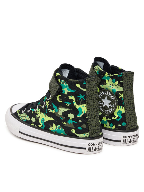 Converse Converse Trampki Chuck Taylor All Star Easy-On Dinos A15899C Czarny