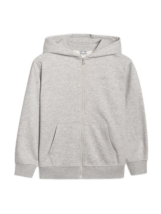 4F 4F Bluza BASIC+ Szary Oversize