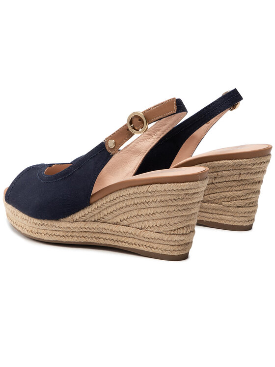 Geox Geox Espadrillas D Soleil A D15N7A 01143 C4152 Blu scuro