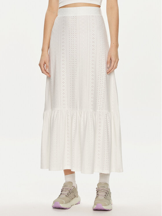 JDY JDY Maxi suknja Cathinka 15321057 Bijela Regular Fit