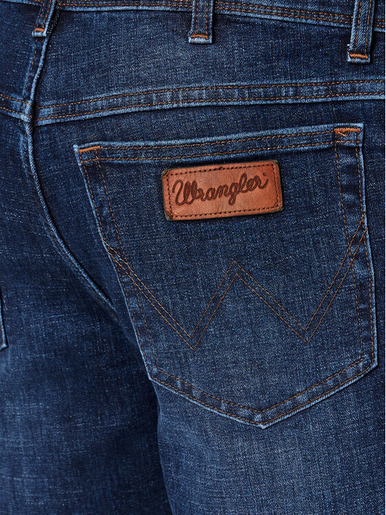Wrangler Wrangler Pantaloncini di jeans Texas W11CCT30R 112145749 Blu scuro Regular Fit