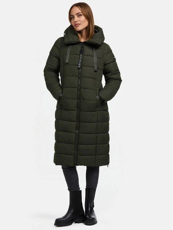 Navahoo Navahoo Kurtka zimowa Mondmaedchen Zielony Regular Fit