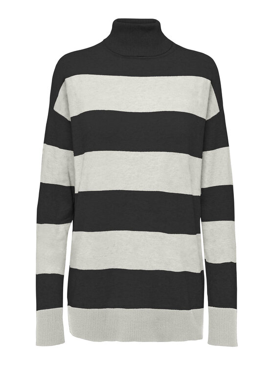 ONLY ONLY Rollkragenpullover 15294128 Grau Regular Fit