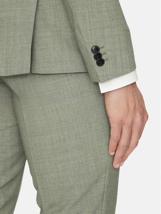 HUGO HUGO Öltöny Arti/Hesten232X 50540341 Zöld Extra Slim Fit