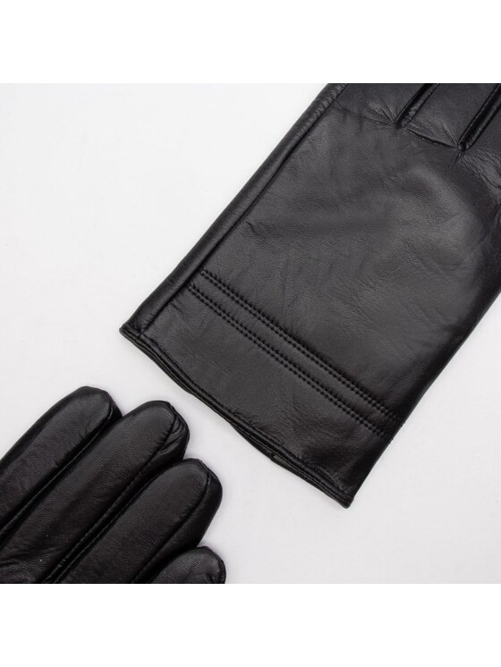 AKARDO AKARDO Pánske rukavice Black Stripes Čierna