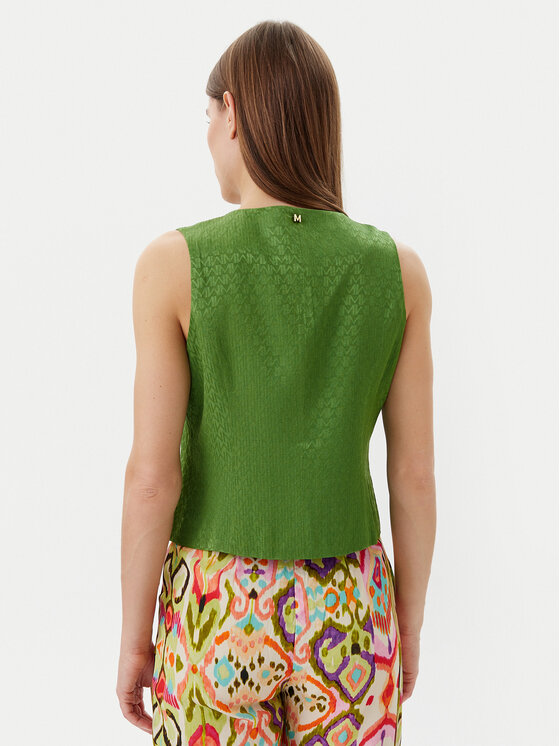 Lola Casademunt by Maite Lola Casademunt by Maite Weste MS2502007 Grün Regular Fit