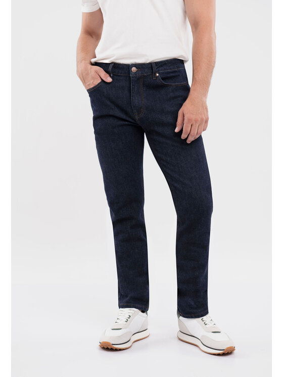 Volcano Volcano Jeansy D-LEON 51 Niebieski Regular Fit