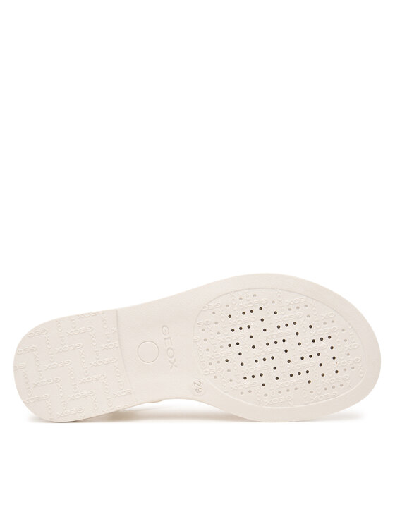 Geox Geox Sandále Jr Sandal Karly J6535H 000BC C1000 S Biela