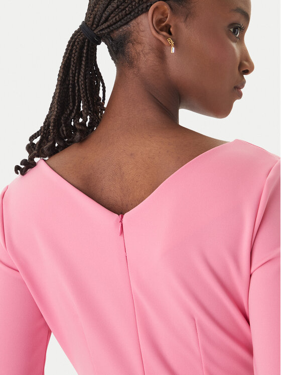 Rinascimento Rinascimento Abito da cocktail CFC0127699003 Rosa Slim Fit