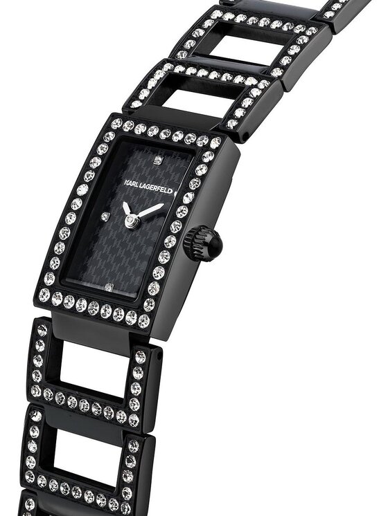 KARL LAGERFELD KARL LAGERFELD Hodinky R0553103501 Čierna