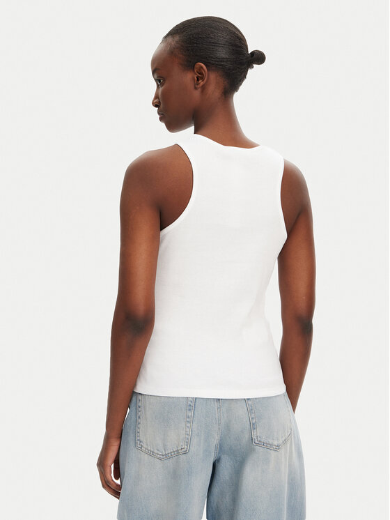 TWINSET TWINSET Top 251TT2400 Weiß Slim Fit