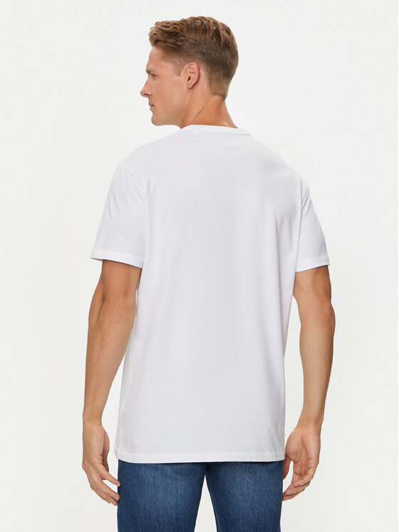 Guess Guess T-Shirt M4YI26 K8FQ4 Λευκό Reglan Fit