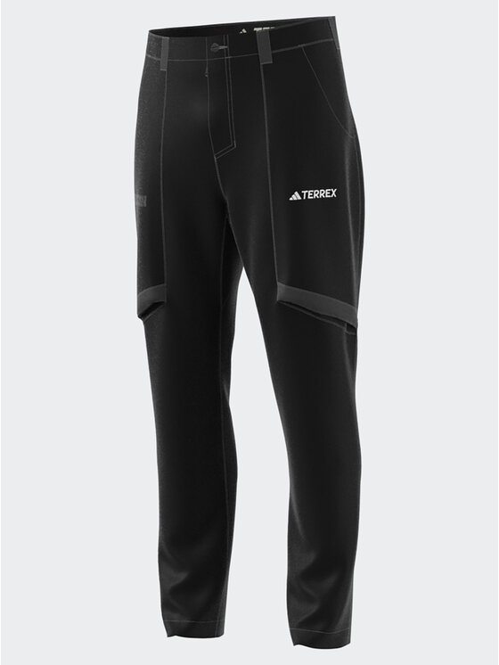 adidas adidas Долнище анцуг IB1119 Черен Regular Fit