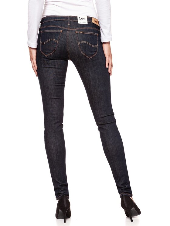 Lee Lee Jeansy TOXEY Niebieski Skinny Fit