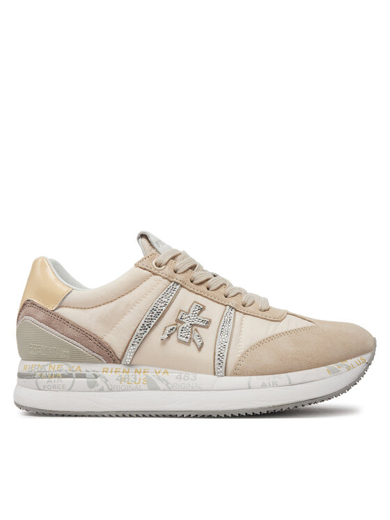 Sneakers Premiata Conny VAR 6671 Écru